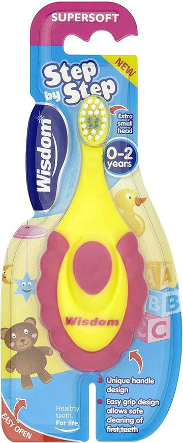 Wisdom Kids Step By Step 0-2 Years Toothbrush