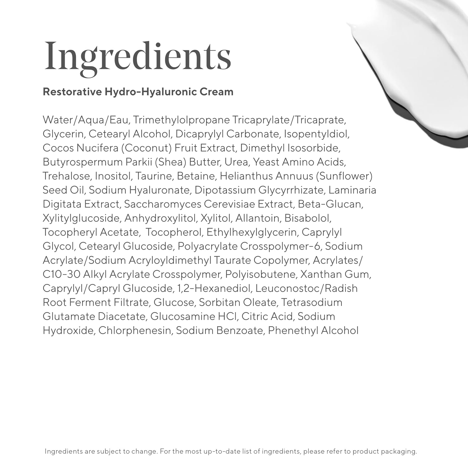Murad Restorative Hydro-Hyaluronic Moisturizing Face Cream - Hyaluronic Acid Moisturizer For Face With Coconut Extract And Shea Butter Targeting Dry, Dehydrated Skin, 1.7Fl Oz