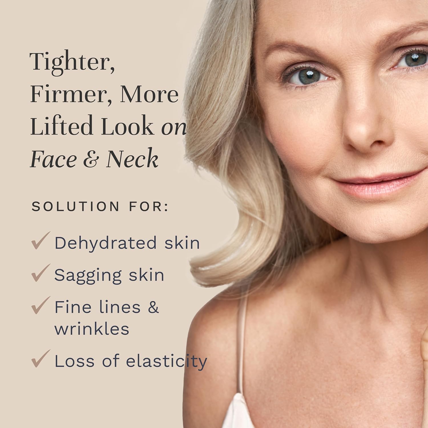 City Beauty Advanced Action Sculpting Cream - Solution For Saggy Jawline, Drooping Face, And Neck Wrinkles - Firming Cream For Loose, Sagging Skin : Beauty & Personal Care