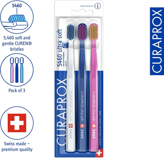Curaprox Sensitive Ultra Soft Cs5460 Toothbrush