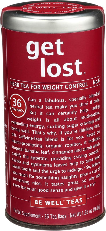 Republic Of Tea, Tea Be Well Rooibos Get Lost, 36 Count