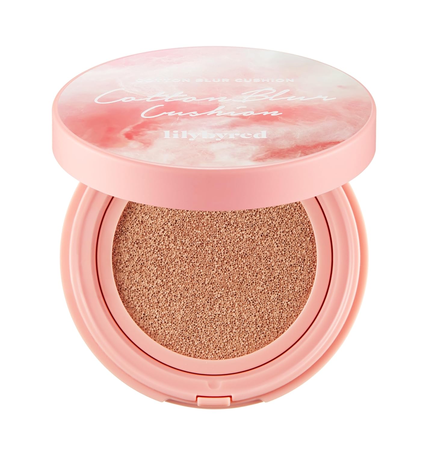 Lilybyred Cotton Blur Cushion Spf50+Pa+++ - Skin Cover, Long-Lasting, Powdery Finish For A Flawless Look (23 Natural Cotton)