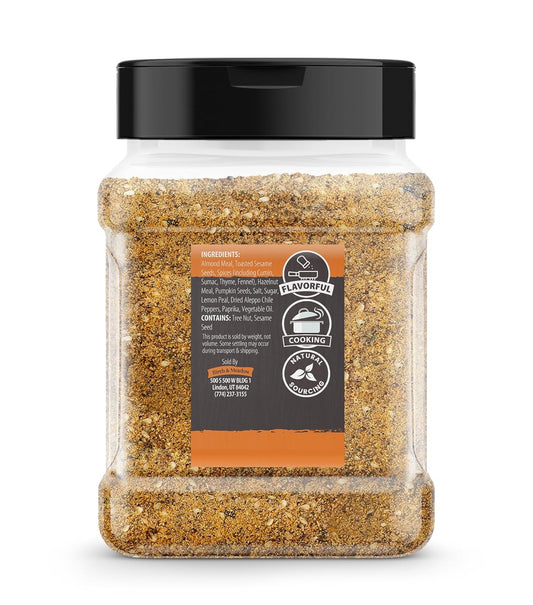 Birch & Meadow Dukkah, 7.2 Oz, Spice Blend, Middle Eastern Cuisine