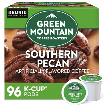 Green Mountain Coffee Roasters Southern Pecan Keurig Single-Serve K-Cup pods, Light Roast Coffee, 24 Count (Pack of 4)