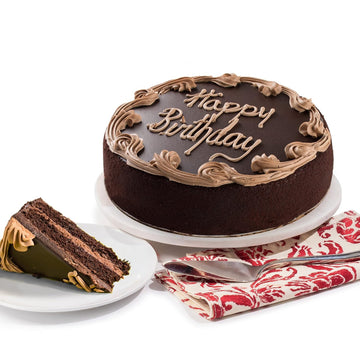 David’S Cookies Chocolate Fudge Cake 10” - Birthday Cake For Delivery Fresh Bakery Dessert - Quality Cakes For Delivery - Great Birthday Gift Idea