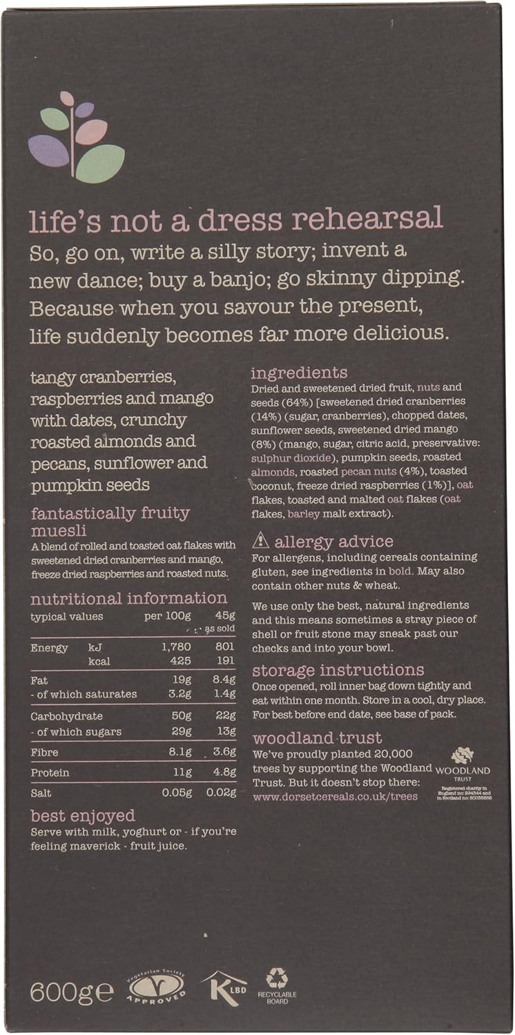 Dorset Cereals Fantastically Fruity 600G