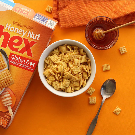 Chex Breakfast Cereal, Honey Nut, Gluten Free, 20.3 oz