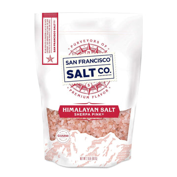 Sherpa Pink Himalayan Salt - 2 Lb. Bag Coarse Grain - For Grinders And Salt Mills