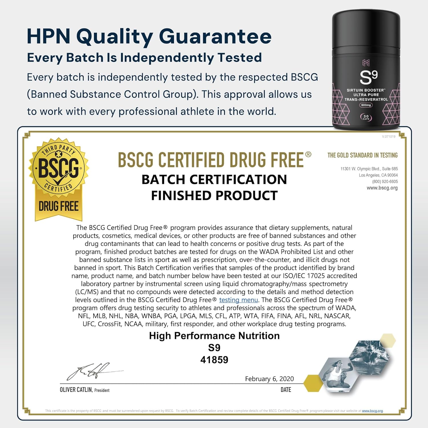 Hpn Nutraceuticals Sirtuin, 98% Ultra Pure Trans-Resveratrol Extract, Sirtuin Activator, 600 Mg Of 98% Trans-Resveratrol Extract, 30 Capsules : Health & Household