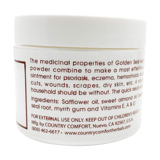 Country Comfort Herbal Savvy Goldenseal Myrrh Supplement, 2 Ounce