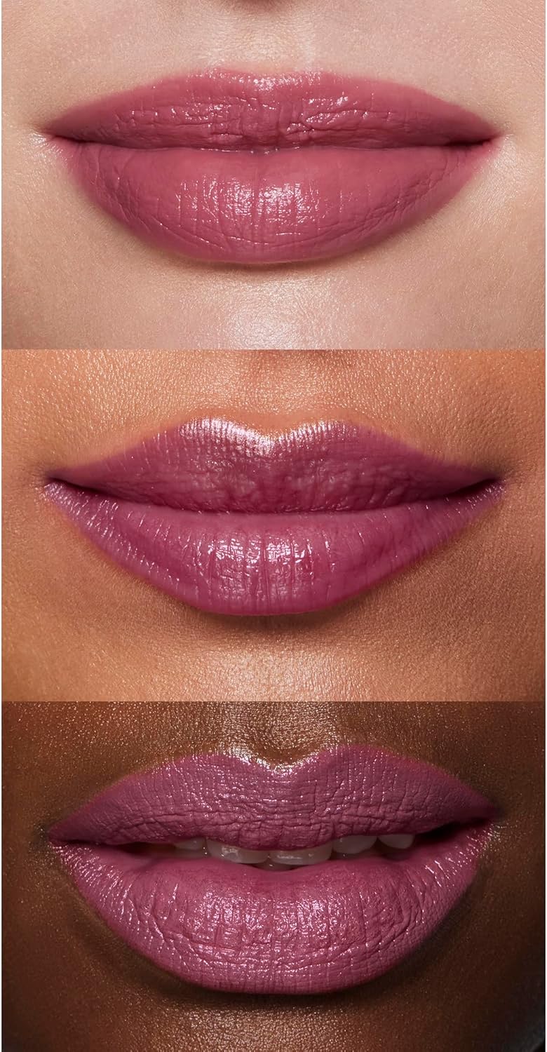 e.l.f. O Face Satin Lipstick, Richly Pigmented, Nourishing & Long-Lasting Creamy Lipstick, Infused With Jojoba, Vegan & Cruelty-Free, Effortless : Amazon.co.uk: Beauty