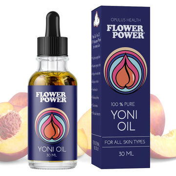 Flower Power Yoni Oil Feminine Oil Vagina Oil Yoni Oil for Women Natural Yoni Oil Feminine Oil for Wetness