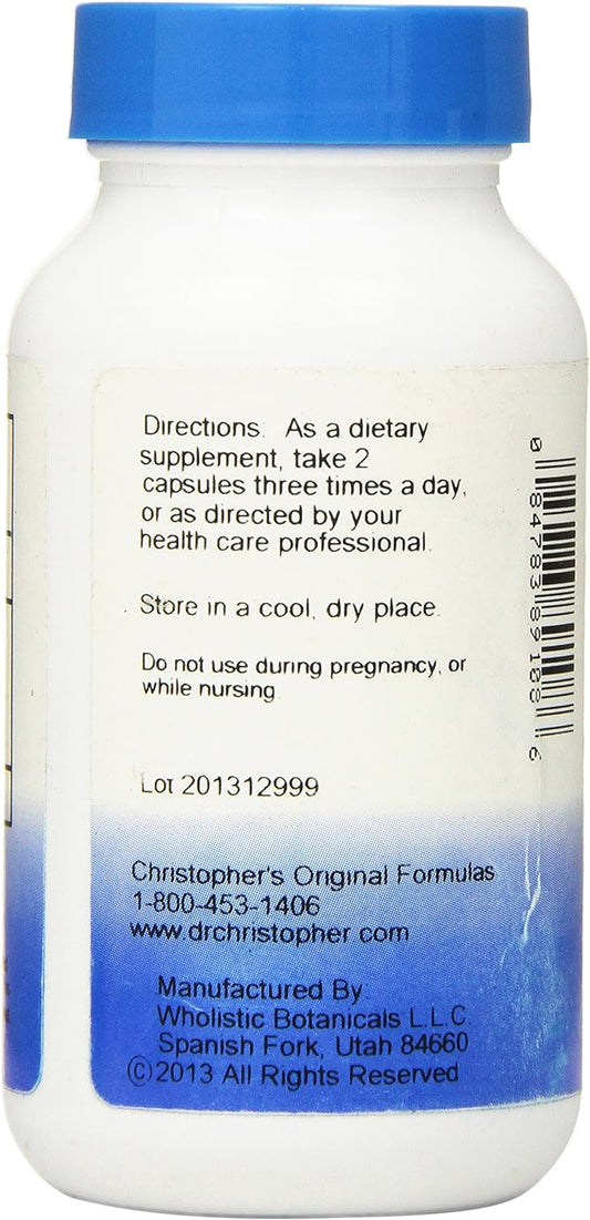 Dr Christopher's Formula Herbal Calcium Formula, 400 mg, 100 Count