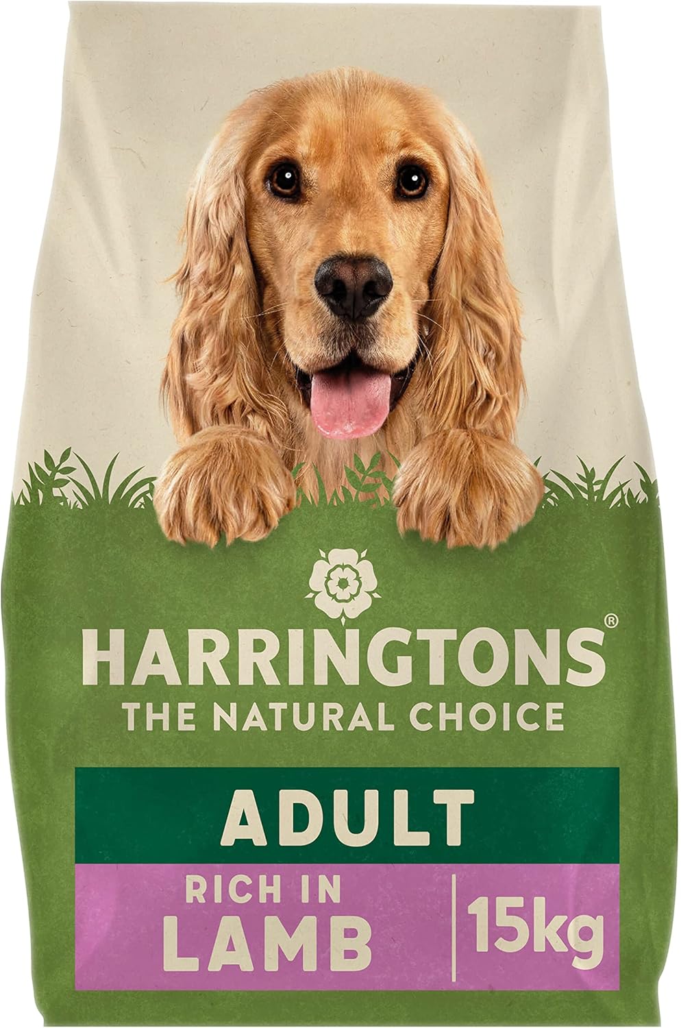 Harringtons Complete Dry Adult Dog Food Lamb & Rice 15kg - Made with All Natural Ingredients?107645327