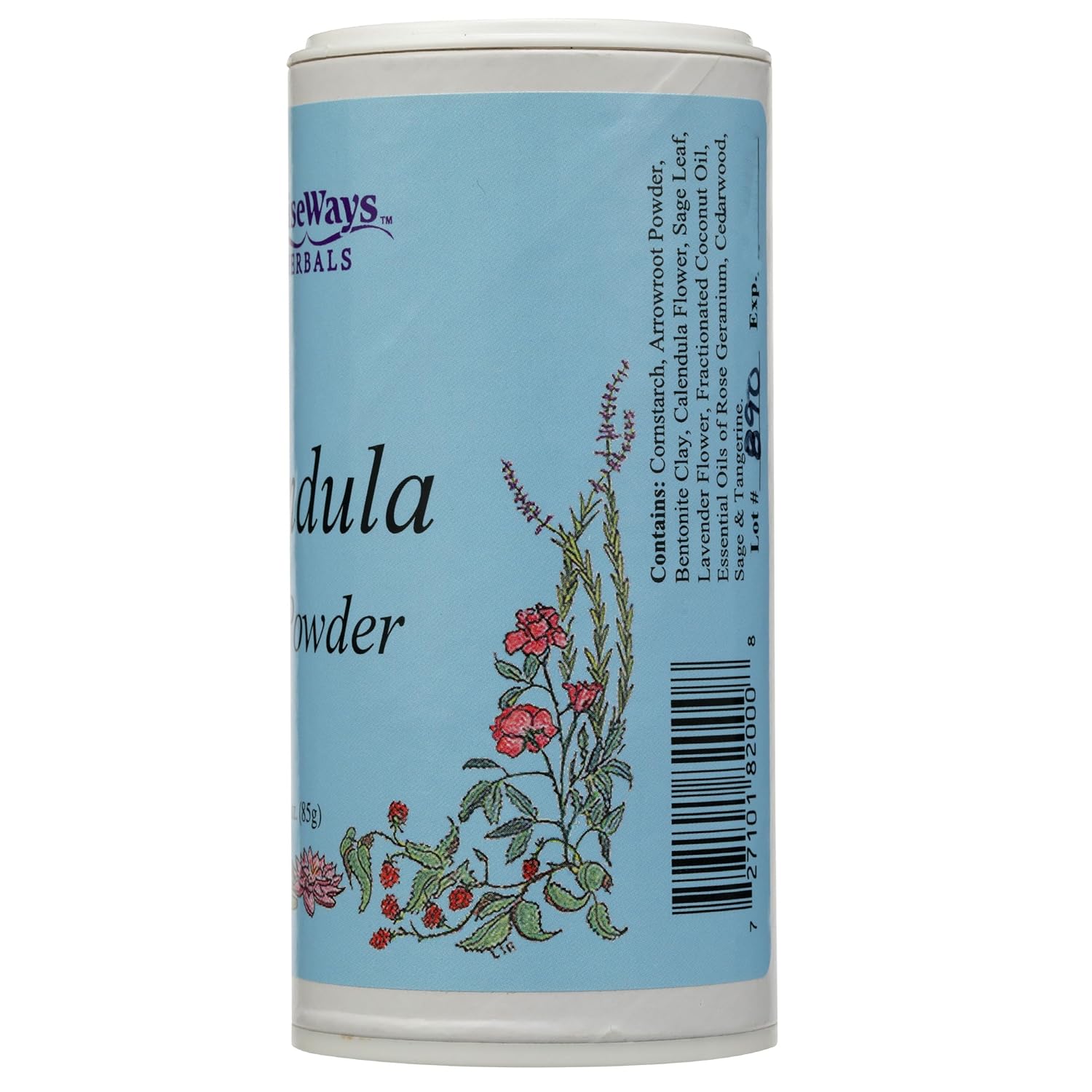 Wise Ways Herbals Calendula Body Powder, 4 Oz : Body Bronzers : Beauty & Personal Care