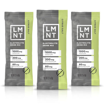 Lmnt Zero Sugar Electrolytes - Citrus Salt | Drink Mix | 30 Count