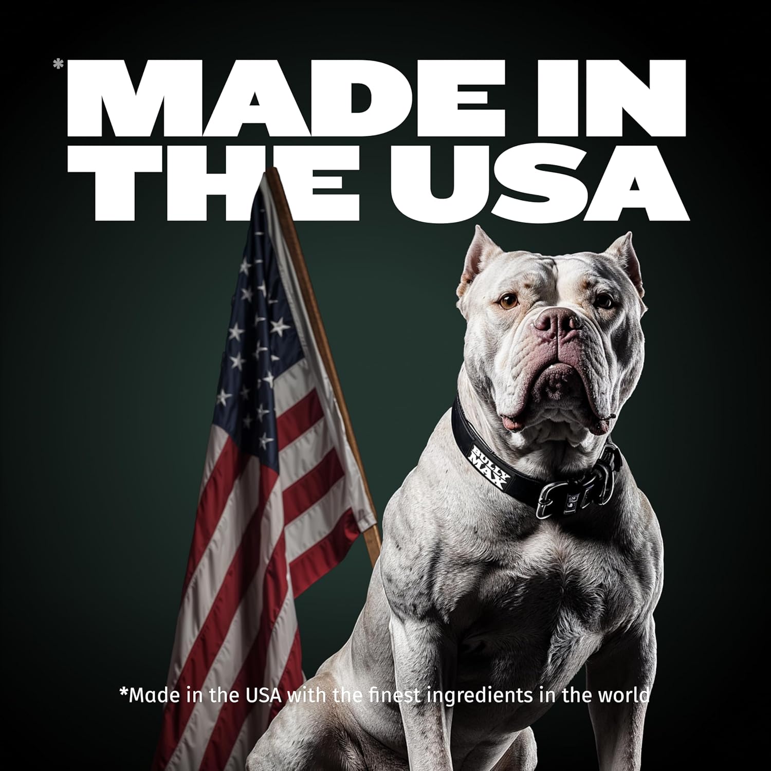 Bully Max 2-In-1 Muscle Builder Chewable Tablets For Puppies & Adult Dogs - Dog Vitamins & Supplements For Muscle Gain & Growth - Canine Puppy Multivitamins For All Breeds & Ages - 60 Tabs (3 Bottles) : Pet Supplies