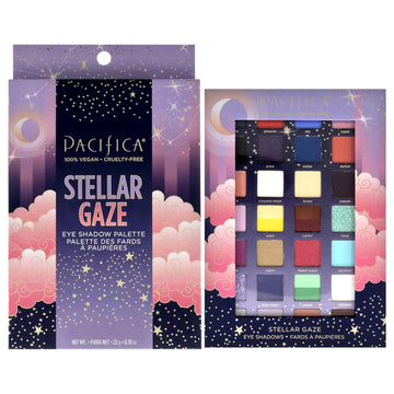 Pacifica, Eye Shadow Palette Stellar Gaze, 0.78 Ounce