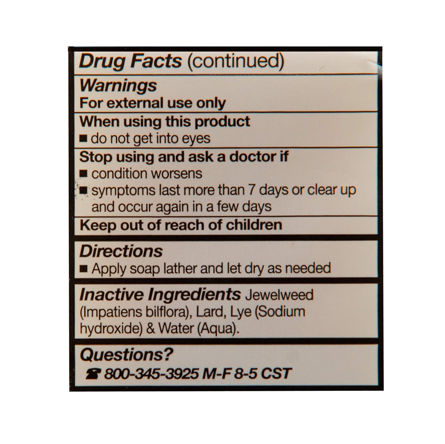Grandma'S Poison Ivy Soap Bar - 2.0 Oz Itch Relief Wash With Jewelweed & Colloidal Oatmeal - 67012 : Allergy And Sinus Homeopathic Remedies : Beauty & Personal Care