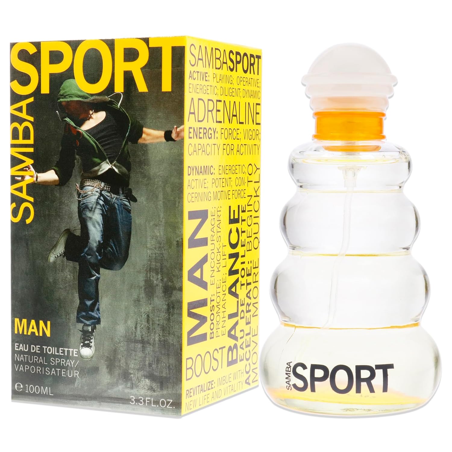 Perfumers Workshop Samba Sport For Men - 3.3 Oz Edt Spray : Beauty & Personal Care