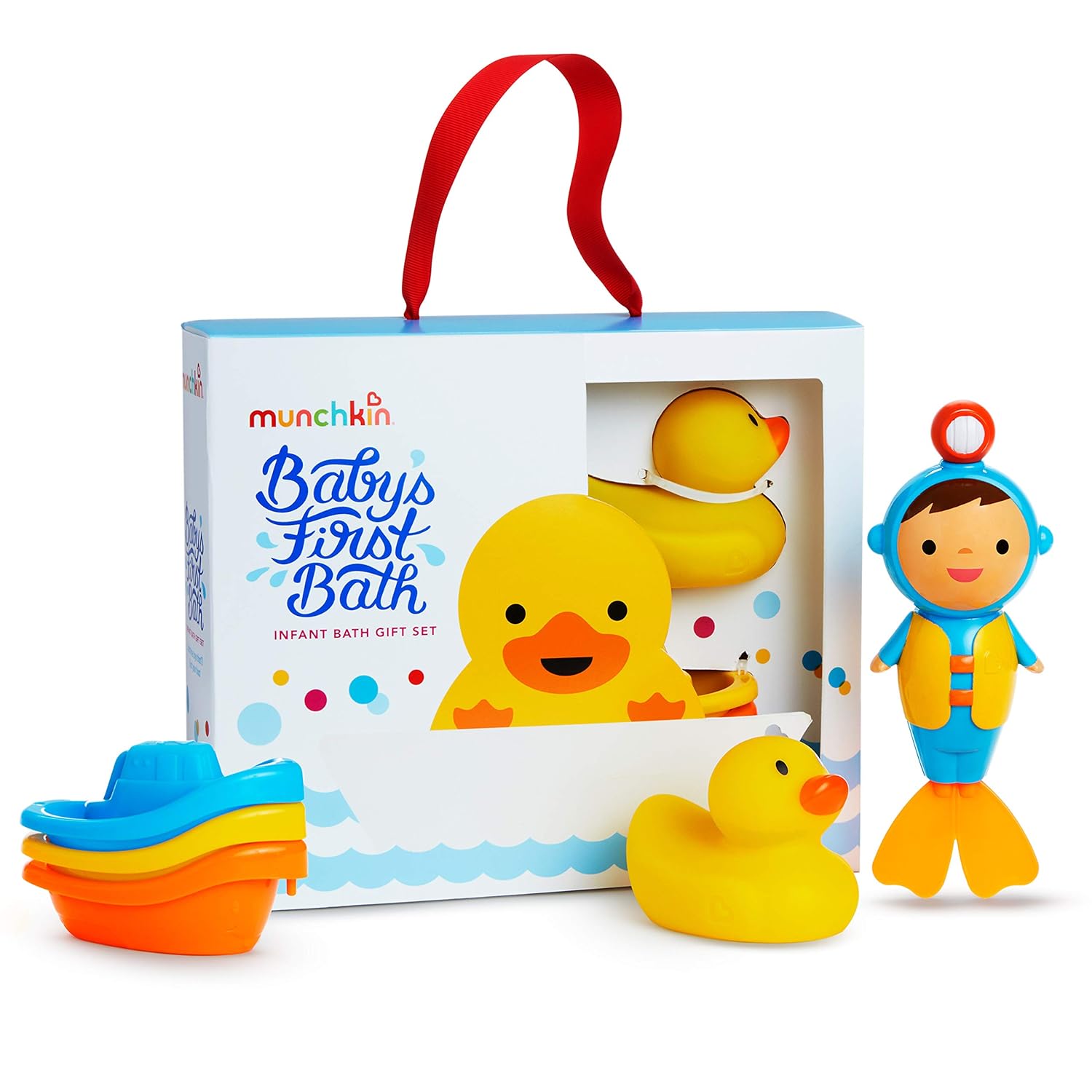 Munchkin® Baby'S First Bath, Baby And Toddler Gift Set