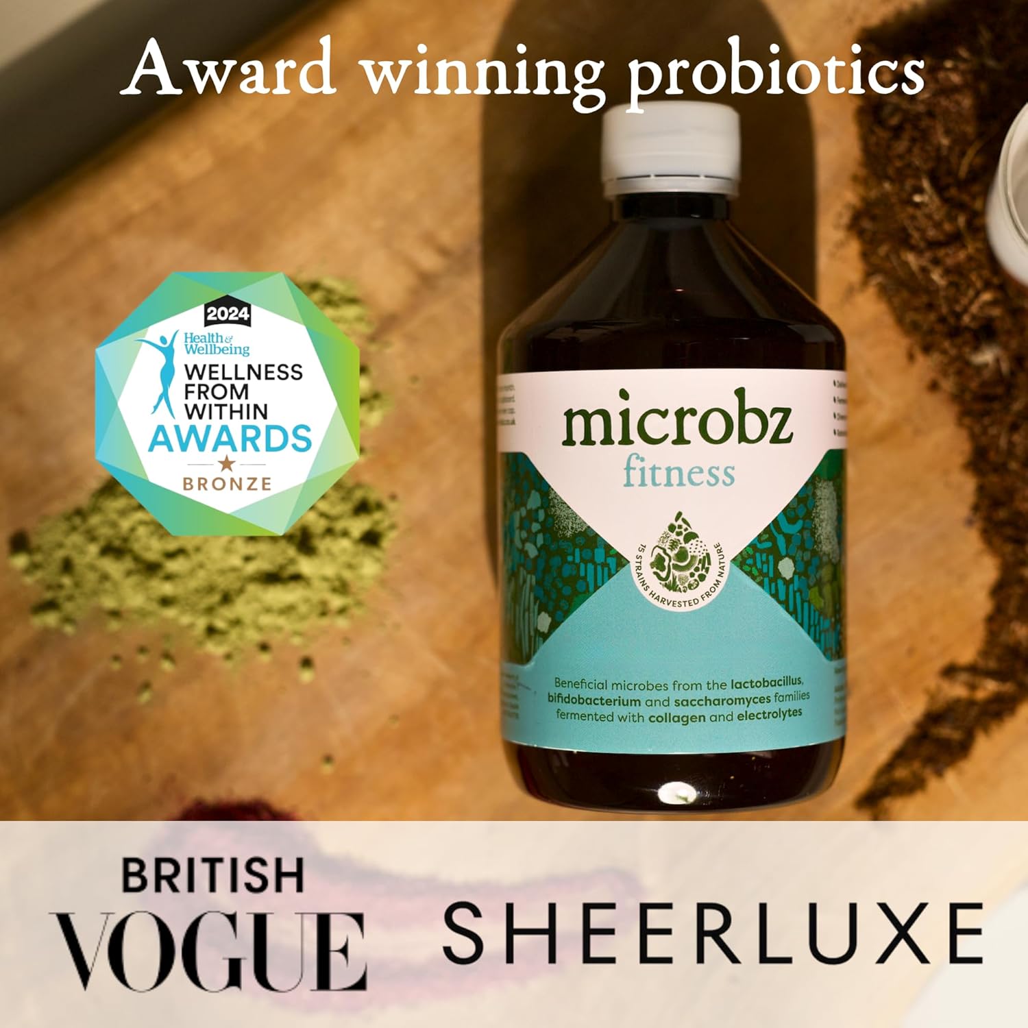 MICROBZ Fitness Liquid PROBIOTIC – Bio Culture Complex Probiotics for Gut Health, Gym & Workout Supplement, Multi Strain Live Friendly Bacteria for Adults | 1 Month Supply : Amazon.co.uk: Health & Personal Care