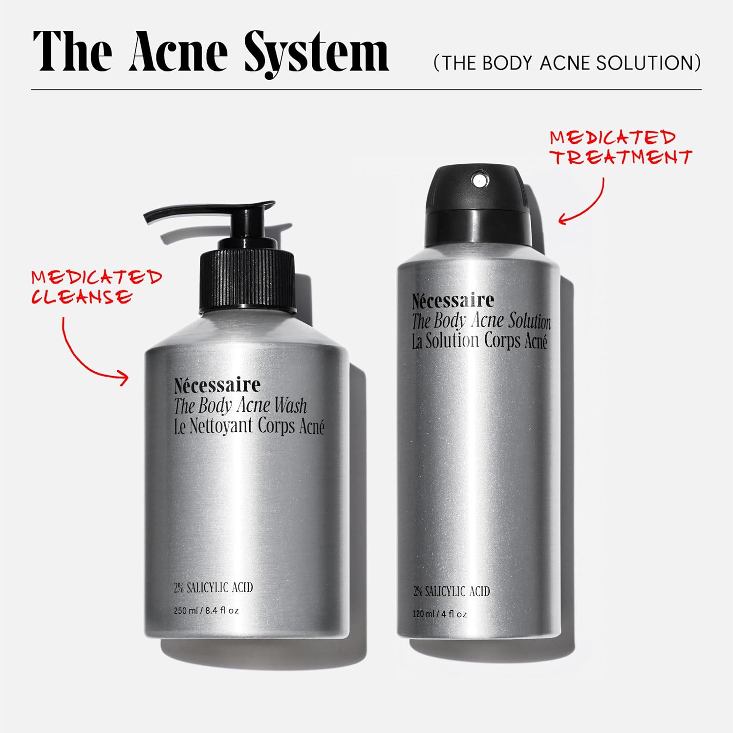 Necessaire Body Acne Solution : Beauty & Personal Care