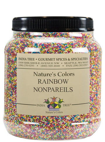 India Tree Nature’S Colors Rainbow Sprinkles, 3.4 Pound