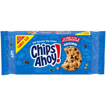 Chips Ahoy! Original Chocolate Chip Cookies, Family Size, 18.2 Oz