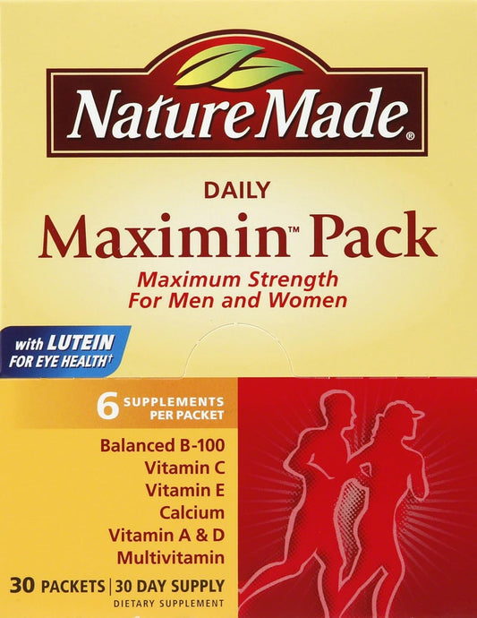 Nature Made Maximin Pack, 30 Packets (Pack of 2)