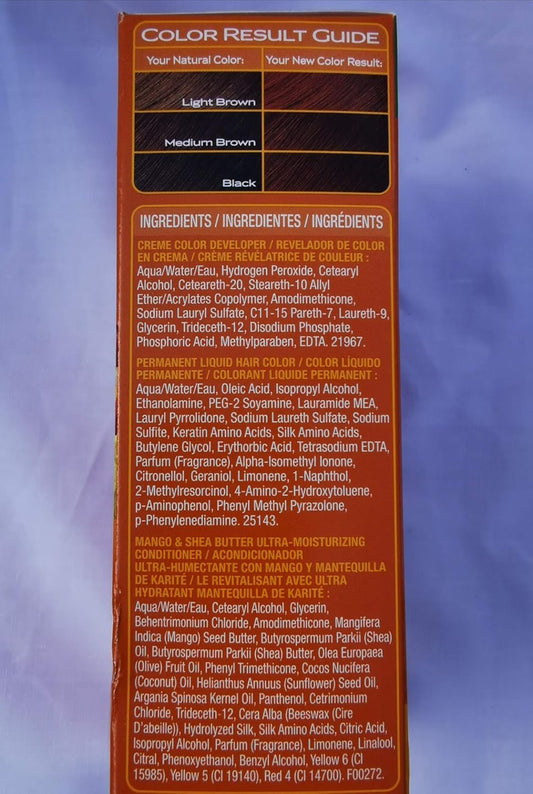 Creme Of Nature Moisture Rich Hair Color Kit, C32 Spiced Red, 1 Application