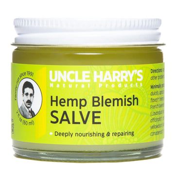 Uncle Harry's Healing Foot Salve for Dry Cracked Feet | Dry Feet Treatment with Beeswax & Hemp Oil | Heel Balm & Foot Softener | Self Care Products for Cracked Heel, Cuticle Care & Foot Callus