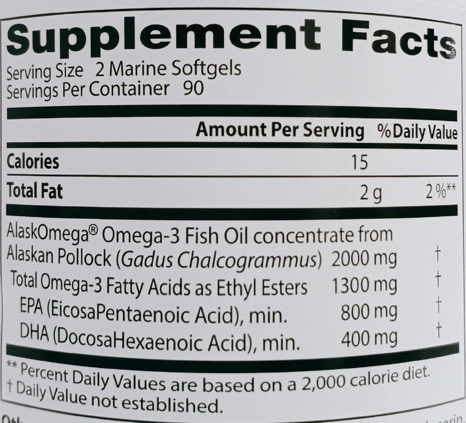Doctor'S Best Pure Wild Alaskan Fish Oil With Alaskomega, Heart, Brain, Mental Wellbeing, Eyes, Non-Gmo, Gluten Free, 180 Marine Softgels