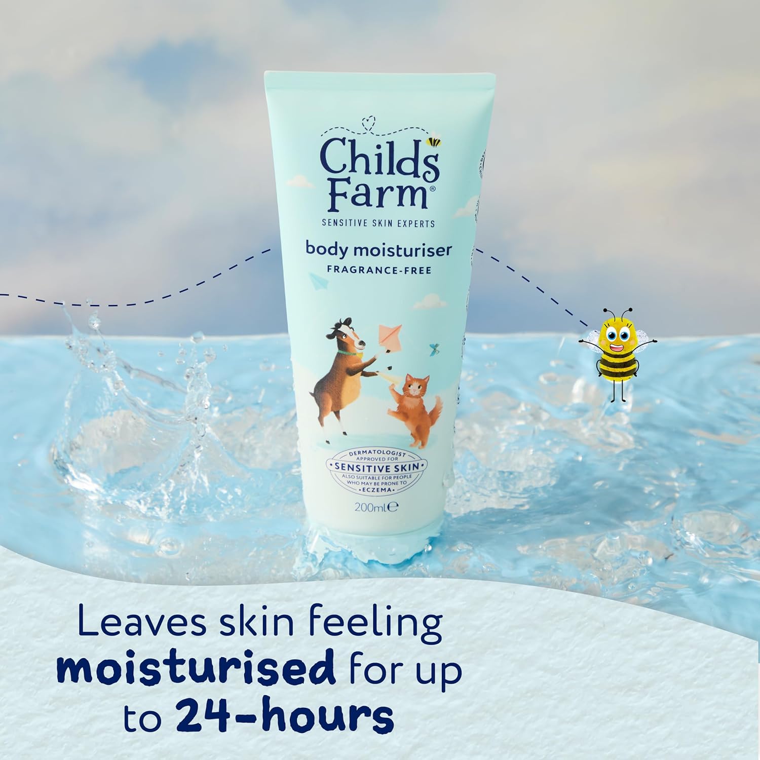 Childs Farm Kids Moisturiser, Fragrance Free | Soothing, Moisturising & Hydrating | Suitable for Dry, Sensitive Skin, 200ml : Amazon.co.uk: Baby Products