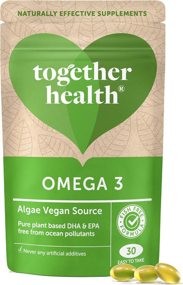 Algae Omega 3 – Together Health – Pure Algae Omega 3 – Unique Plant So30 Grams