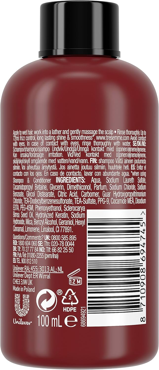 Tresemmé Keratin Smooth Shampoo 100 Ml