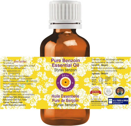 Deve Herbes Pure Rosehip Seed Oil (Rosa Rubiginosa) | Cold Pressed | Natural | Undiluted | For Diluting Essential Oils | For Hair, Skin & Massage | Men & Women | 15Ml