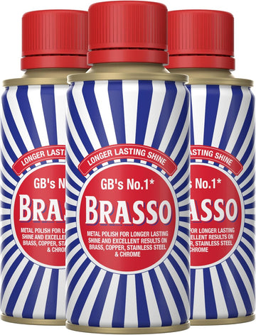 Brasso Metal Polish, 175 Ml (Pack Of 3)