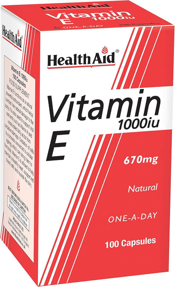 Healthaid Vitamin E 1000Iu - 100 Capsules
