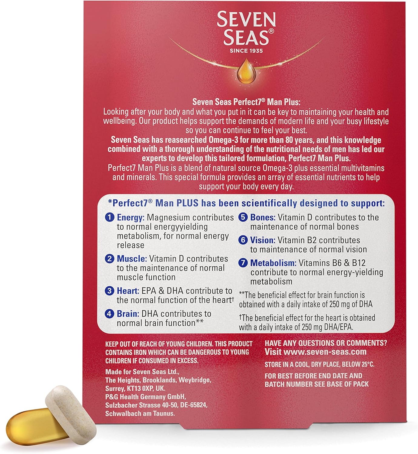 Seven Seas Perfect 7 Man 30 Sachet