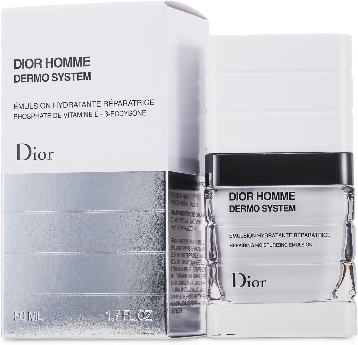 Dior Homme Dermo System Moisturizing Emulsion Result Reparative 50Ml, 154 G