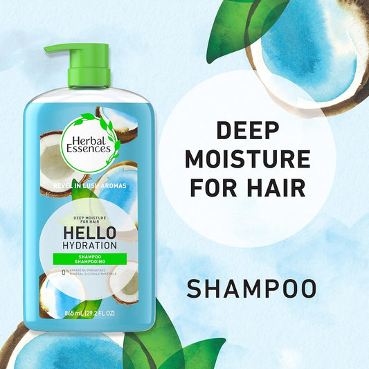 Herbal Essences Hello Hydration Shampoo Shampooing For Hair 29.2 Fl Oz