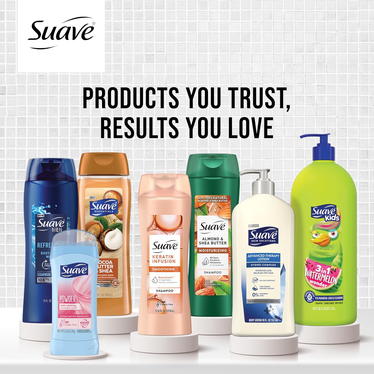 Suave Deodorant Women, Antiperspirant, Powder and Fresh Bundle, 48-Hour Odor & Wetness Protection, with Essential Oils, anti-staining, no baking soda Bundle 4 x 2.6 oz : Beauty & Personal Care