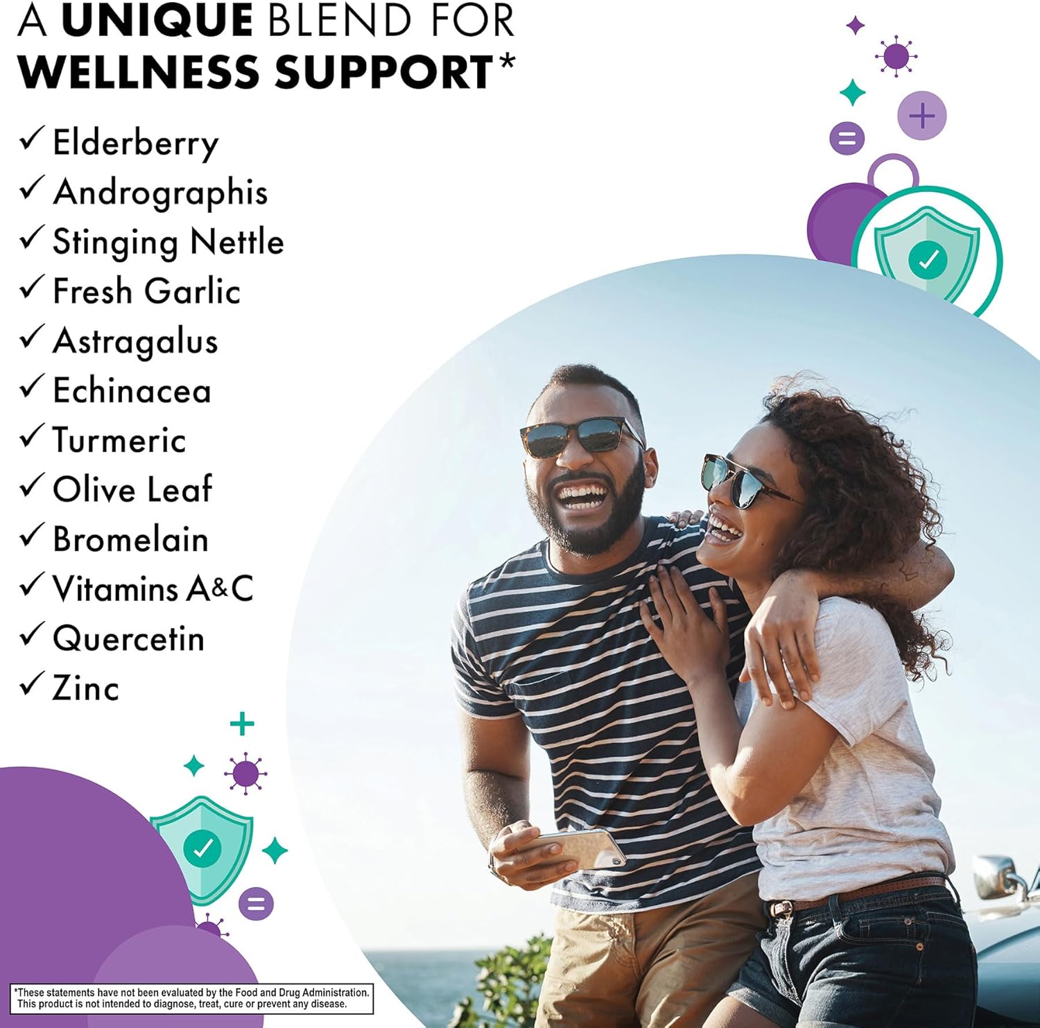Bluebonnet Nutrition Targeted Choice Wellness Support, Immune Defense Whole Food-Based Formula, Seasonal Support, Soy-Free, Gluten-Free, Kosher, Non-Gmo, Dairy-Free, Vegetarian, 30 Caplets, 15 Serving : Health & Household