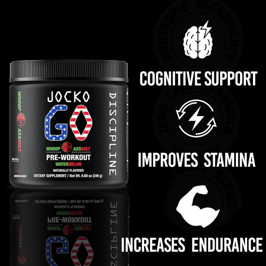 Origin Jocko Fuel Pre Workout Powder with L-Citrulline, Nootropic & Ca