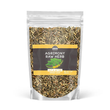 Birch & Meadow Agrimony Raw Herb, 1 lb, No Additives, Herbal Tea