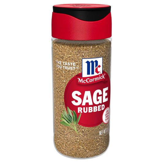 McCormick Rubbed Sage, 0.5 oz (Pack of 6)