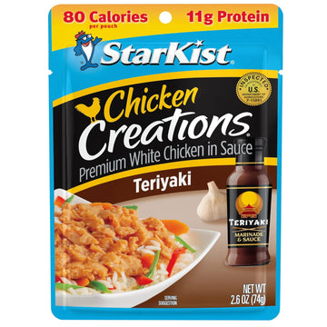 StarKist Chicken Creations Teriyaki - 2.6 oz Pouch (Pack of 12)
