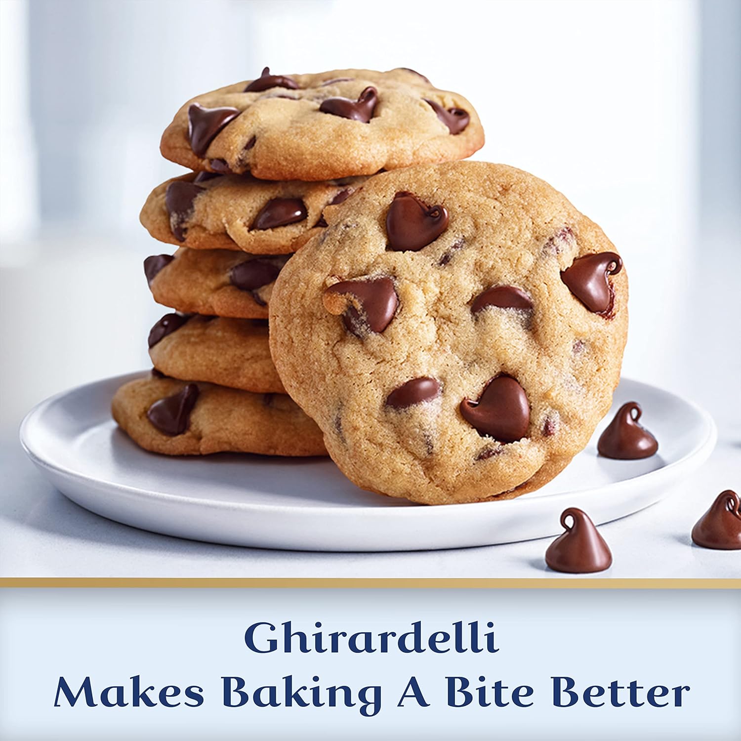 GHIRARDELLI Semi-Sweet Chocolate Premium Baking Chips Chocolate Chips for Baking, 24 oz Bag (Pack of 3) : Everything Else