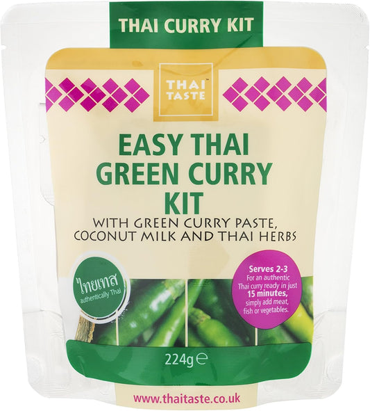 Thai Taste Easy Green Curry Meal Kit 224G